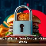 McDonald’s Warns: Your Burger Password Is Weak